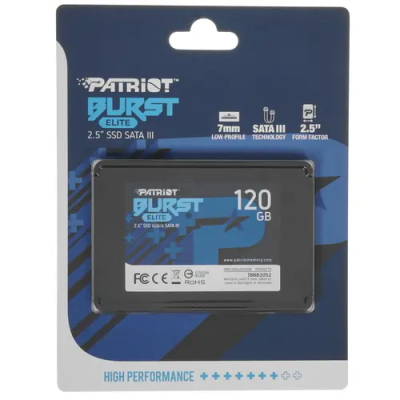 Patriot Burst Elite 120 ГБ SATA накопитель PBE120GS25SSDR 2