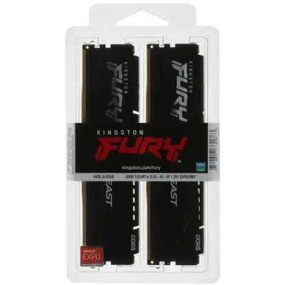 Kingston FURY Beast Black EXPO KF552C36BBEK2-64 Модуль памяти 2
