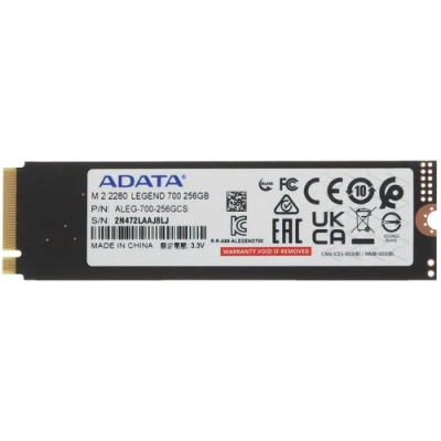 ADATA ALEG-700-256GCS Твердотельный накопитель SSD