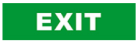 Bastion SKAT-12 LUX (EXIT) Световой оповещатель охранно-пожарный (табло) 8553