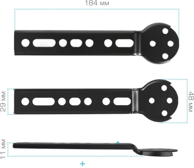 Kromax ADAPTER-400 BLACK 90374 Комплект адаптеров 4