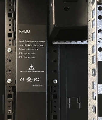 Hyperline PMR-1U-TM-RAL9005 Кронштейн 5