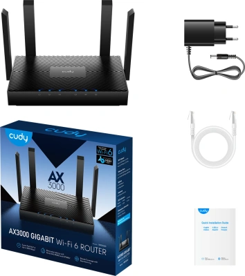 Cudy WR3000 2.0 Роутер Wi-Fi 6 AX3000 4