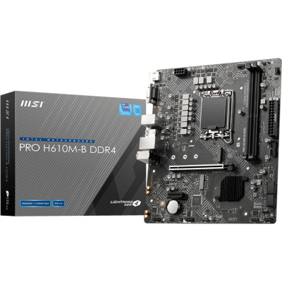 MSI PRO H610M-B DDR4 Материнская плата 4
