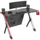 Cactus CS-GTX-AL-CARBON-RED Стол игровой