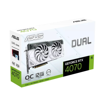 ASUS DUAL-RTX4070-O12G-WHITE Видеокарта 90YV0IZ4-M0NA00 8