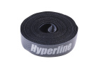 Hyperline WASNR-5x25-BK(Hyp) Лента (липучка) в рулоне