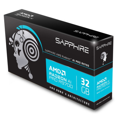 Sapphire AI PRO R9700 32358-01-20G Видеокарта 6