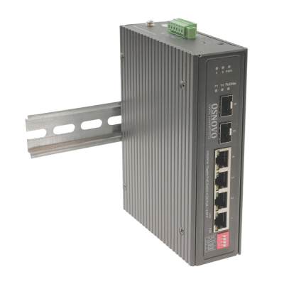 OSNOVO SW-80402-I Промышленный PoE коммутатор