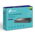 TP-Link TL-SF1009P 9-портовый настольный 10/100 Мбит/с коммутатор с 8 портами PoE+ 4