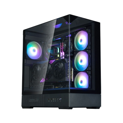 Zalman P40 PRISM PLUS BLACK Корпус для ПК 1