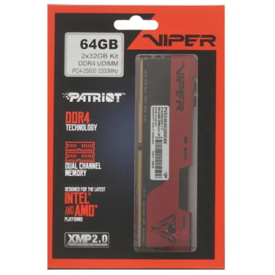 Patriot Viper Elite II 64GB Модуль памяти PVE2464G320C8K 2