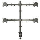 ONKRON D421E BLACK Кронштейн для 4-х мониторов
