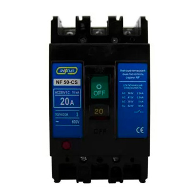 ЭНЕРГИЯ NF 50-CS 3P 20A (Е0701-0005) Автомат  2