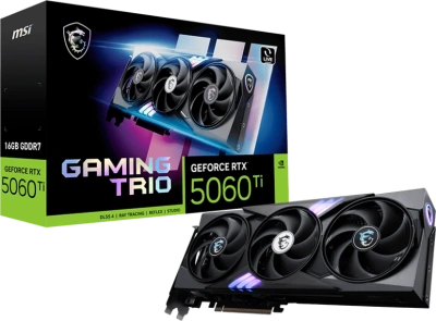 MSI RTX 5060 TI 16G GAMING TRIO Видеокарта