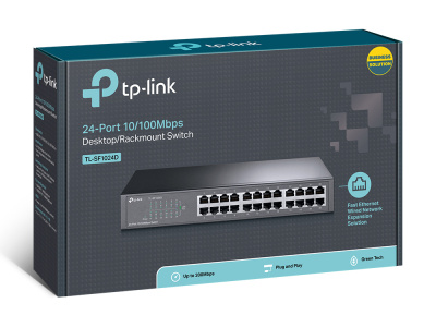 TP-Link TL-SF1024D Коммутатор неуправляемый 3