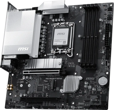 MSI PRO B860M-P WIFI6E Материнская плата 2