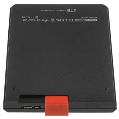 Silicon Power Diamond D30 2 ТБ SP020TBPHDD3SS3K Внешний HDD 1