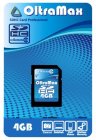 Oltramax SDHC 4 gb class 6 Карта памяти