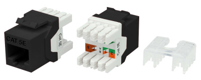 Hyperline KJ8-8P8C-C5E-180-BK Модуль 1