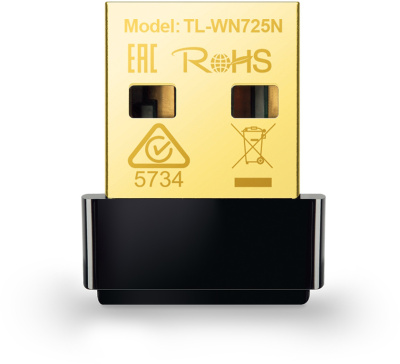 TP-Link TL-WN725N N150 Ультракомпактный Wi-Fi USB‑адаптер