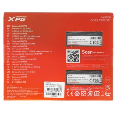 ADATA XPG CASTER 32 ГБ AX5U6000C3016G-DCCAGY Модуль памяти 4