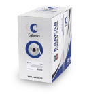 Cabeus UTP-4P-Cat.5e-SOLID-LSZH-GY-LIGHT Кабель витая пара