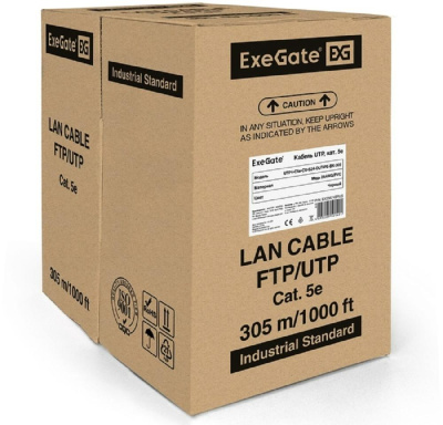 Exegate EX256749RUS Кабель UTP 4 пары