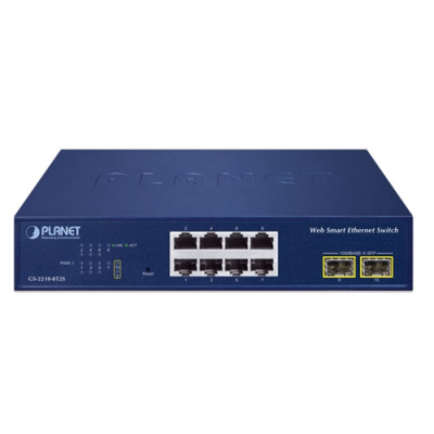 PLANET GS-2210-8T2S Коммутатор 1