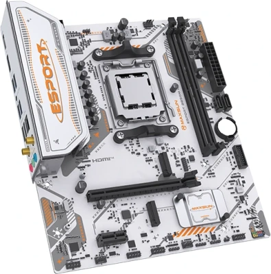 MAXSUN MS-ESPORT B850M WIFI ICE Материнская плата 1