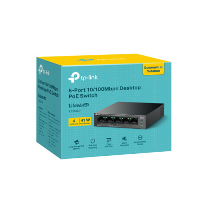 TP-Link LS105LP Настольный коммутатор 3
