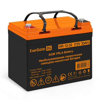 Exegate HR 12-33 EX282975RUS Аккумуляторная батарея