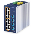 PLANET IGS-4215-16P4X Промышленный управляемый коммутатор