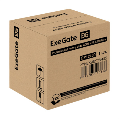 Exegate GP12400 EX282978RUS Аккумуляторная батарея 3