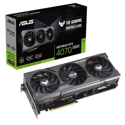 ASUS GeForce RTX 4070 Ti TUF Gaming OC Edition TUF-RTX4070S-O12GGAMING Видеокарта 90YV0K80-M0NA00
