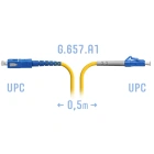 SNR SNR-PC-LC/UPC-SC/UPC-A-0.5m Патчкорд оптический