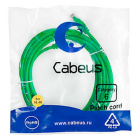 Cabeus PC-UTP-RJ45-Cat.6-5m-GN Патч-корд U/UTP