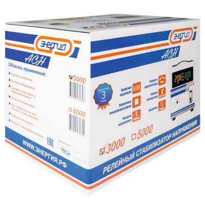 Энергия АСН 3000 (Е0101-0126) Стабилизатор напряжения 9
