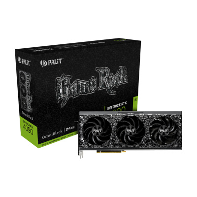 Palit GeForce RTX 4090 GameRock OmniBlack NED4090019SB-1020Q Видеокарта 1