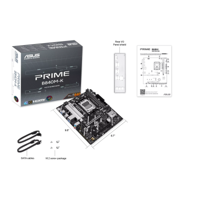 ASUS PRIME B840M-K 90MB1PK0-M0EAY0 Материнская плата 6