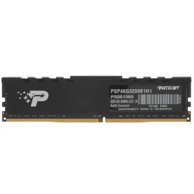 Patriot Signature Line Premium 8GB Модуль памяти PSP48G320081H1 1