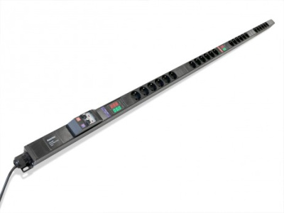 Hyperline SHE-24SH-BAV-CB Блок розеток