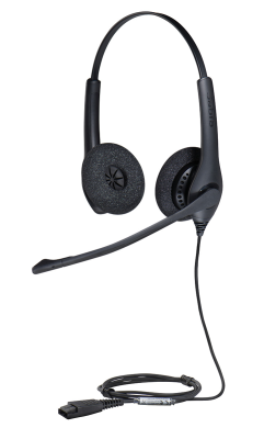 Jabra BIZ 1500 Duo QD Гарнитура 1519-0154