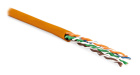 Hyperline UUTP4-C5E-P24-IN-LSZH-OR-100 Кабель витая пара