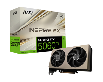 MSI GEFORCE RTX 5060 TI 8G INSPIRE 2X Видеокарта 4