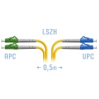 SNR SNR-PC-LC/UPC-LC/APC-DPX-0,5m Патчкорд оптический