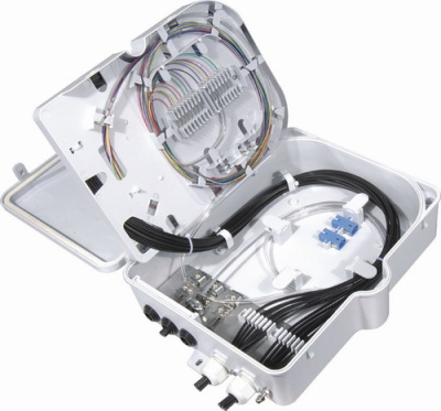 Hyperline FO-WBI-16A-GY Бокс оптический настенный 1