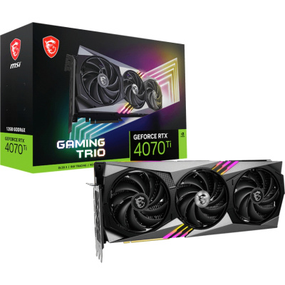 MSI GEFORCE RTX 4070 TI GAMING TRIO 12G Видеокарта 6