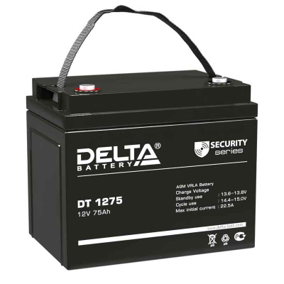 Delta DT 1275 Свинцово - кислотный аккумулятор 1