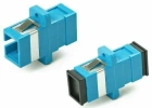 Hyperline FA-P11Z-SC/SC-N/BK-BL Оптический проходной адаптер
